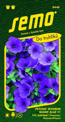 Petunia veľkokvetá Wonder Wawe Blue F1