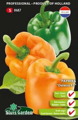 Paprika ročná Delerio F1 výpredaj 1/2026