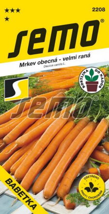  Mrkva skorá Babetka