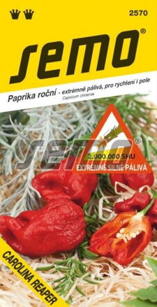 Paprika ročná Carolina Reaper    