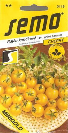 Rajčiak kríčkový Minigold