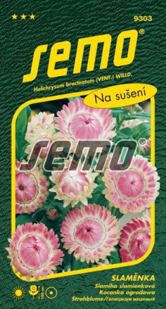 Slamiha slamienková ružová 9303