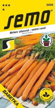  Mrkva skorá Babetka