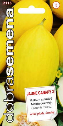 Melón cukrový Jaune Canary  3 