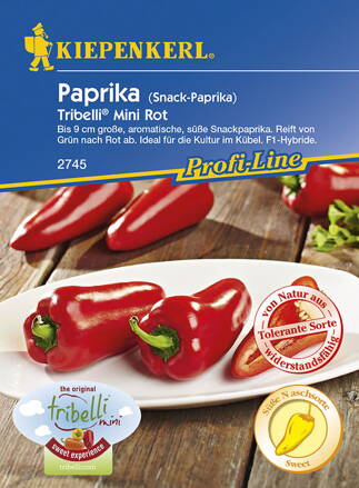 Paprika ročná Tribelli® Mini rot     