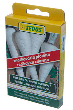 Petržlen záhradný Hanácká + Reďkovka Stela 