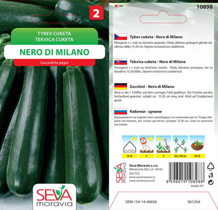 Tekvica cuketa Nero di Milano