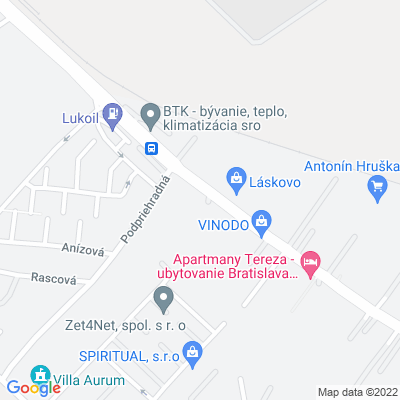 Google map: Osuského 46